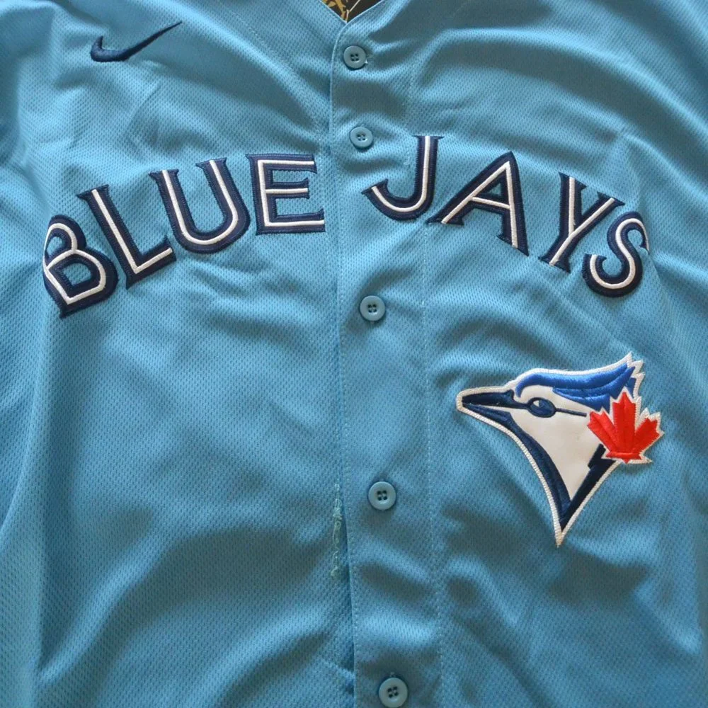 Brand New Toronto Blue Jays Jersey Bo Bichette #11 Size Men's Large - Picture 2 of 9